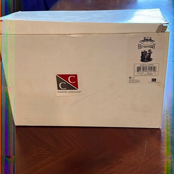 Character Collectibles Hip-Hoppers NIB Set of 2 Frog Figurines Dragonflies 3" - Picture 9 of 9